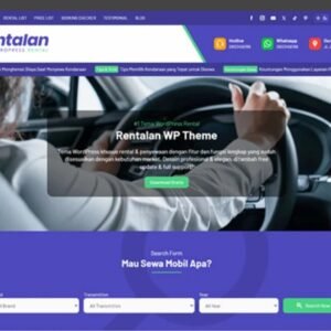 Ini Website Rental Mobil yang Keren, Profesional, Modern dan Responsif
